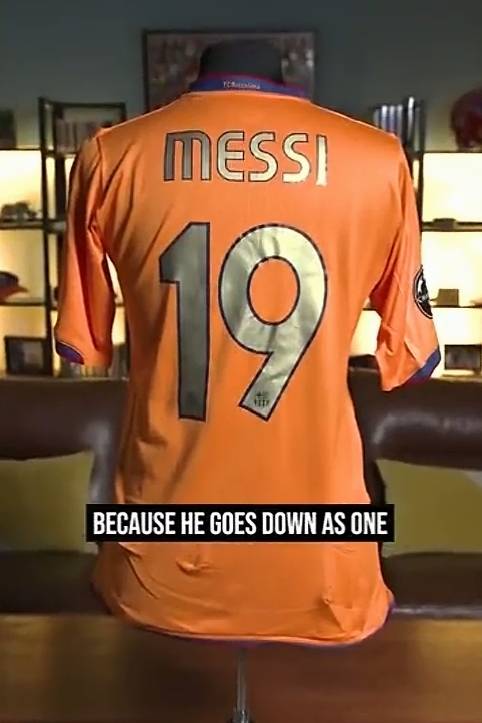 关于梅西、特里拍卖梅西2006年欧冠球衣,慈善拍卖背后的足球传奇